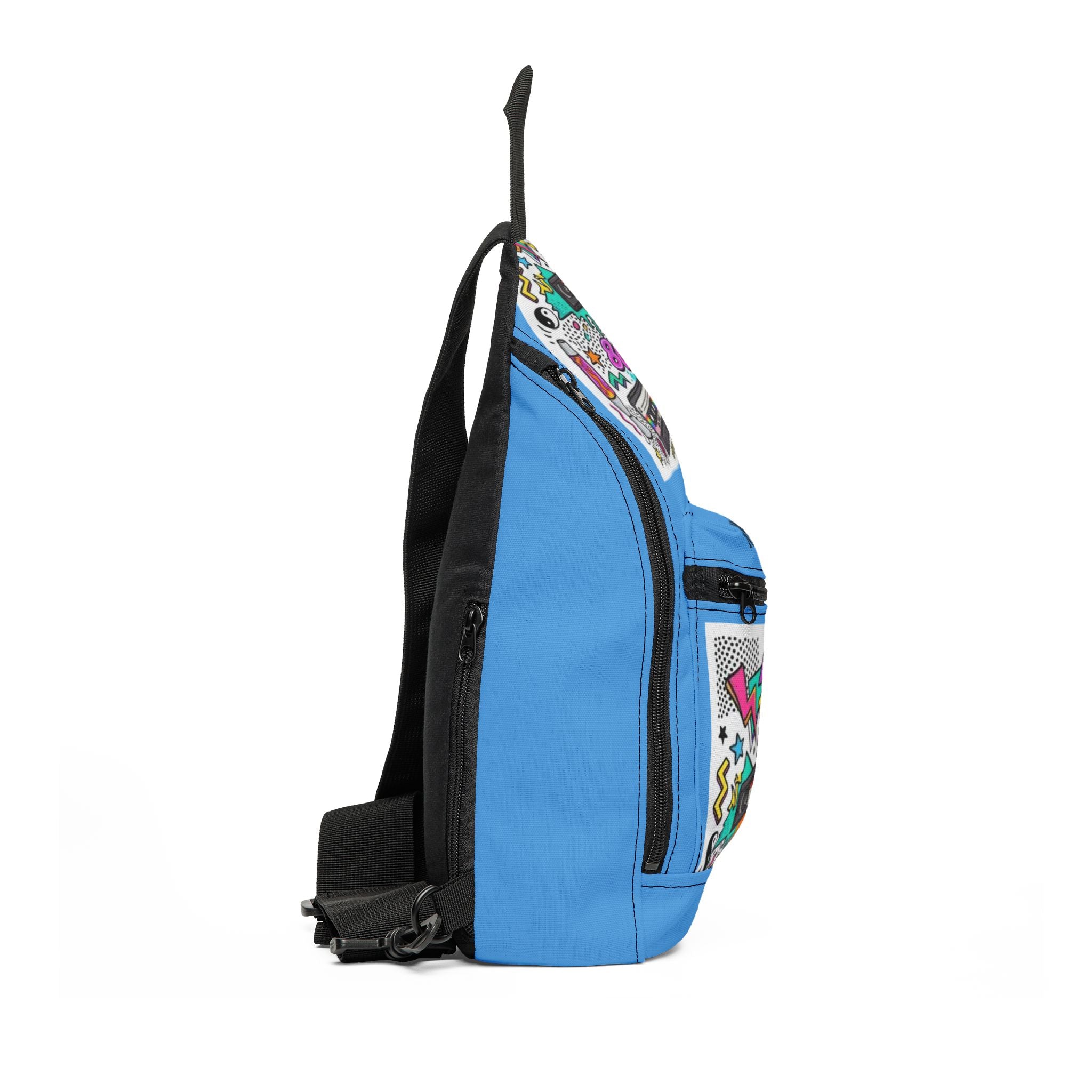 Makeup Girl Sling Bag — Personalized Cosmetic Pattern Crossbody