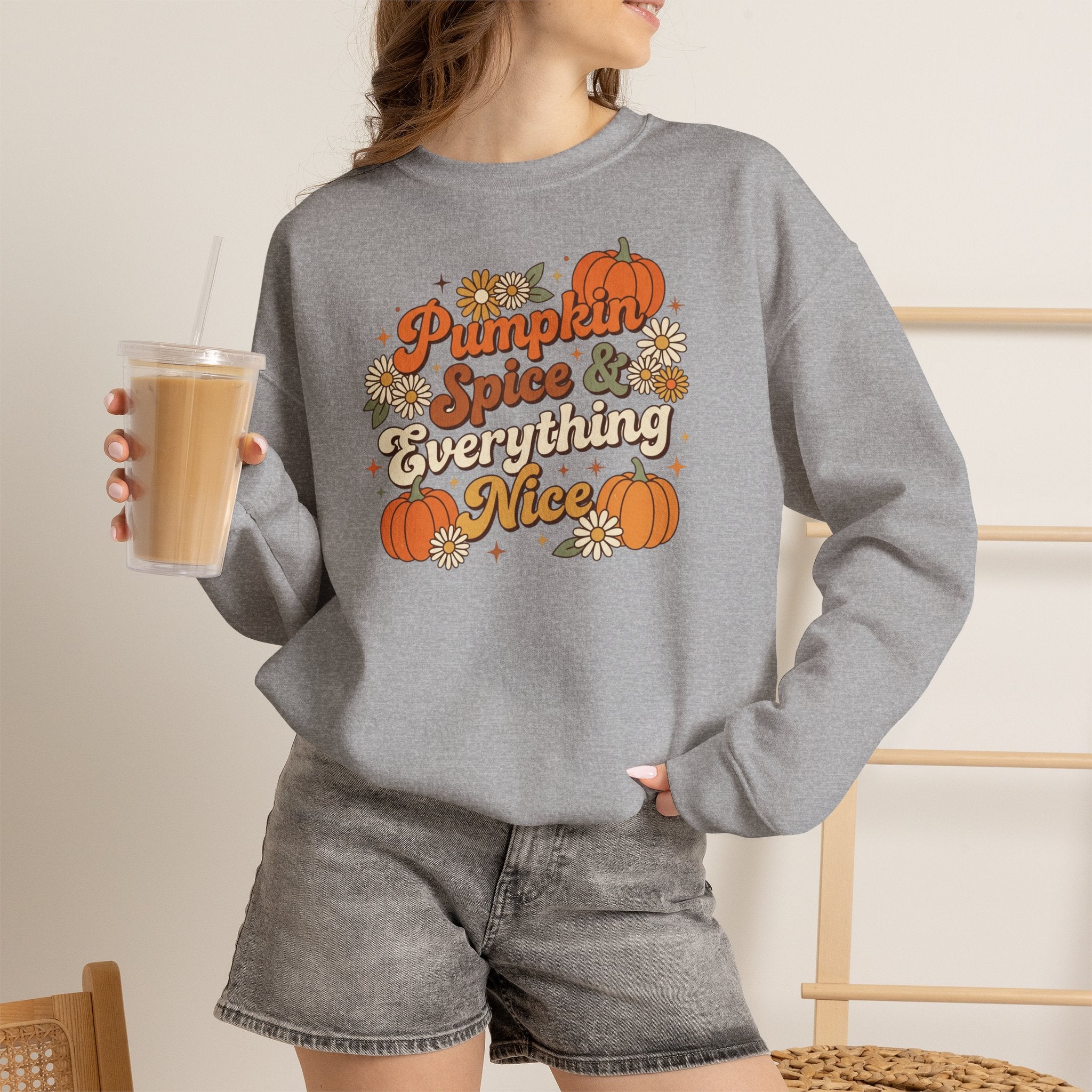 Pumpkin Spice & Everything Nice Sweatshirt