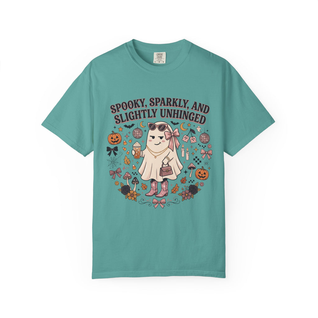Spooky, Sparkly & Slightly Unhinged Halloween T-Shirt