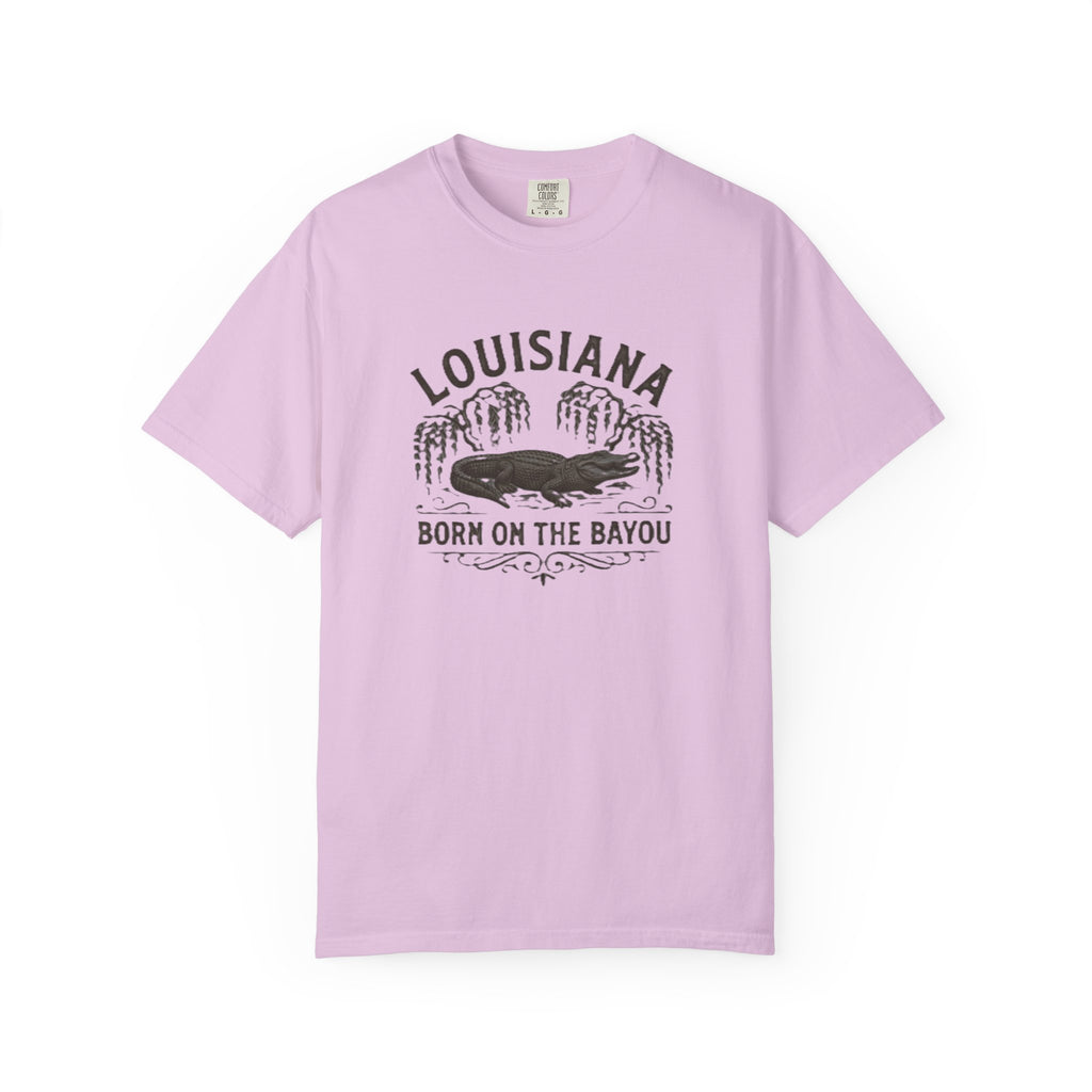 Louisiana Born on the Bayou T-Shirt