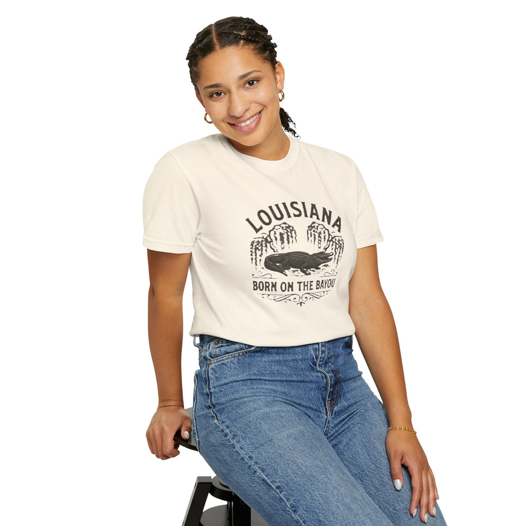 Louisiana Born on the Bayou T-Shirt