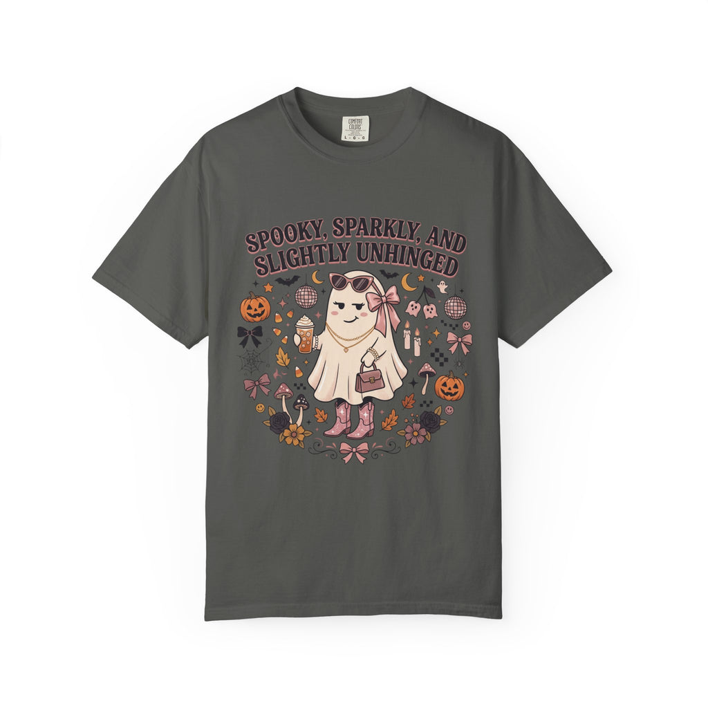 Spooky, Sparkly & Slightly Unhinged Halloween T-Shirt