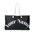 Custom Print Weekender Bag - Personalized Large Travel Tote ("Print it your way")