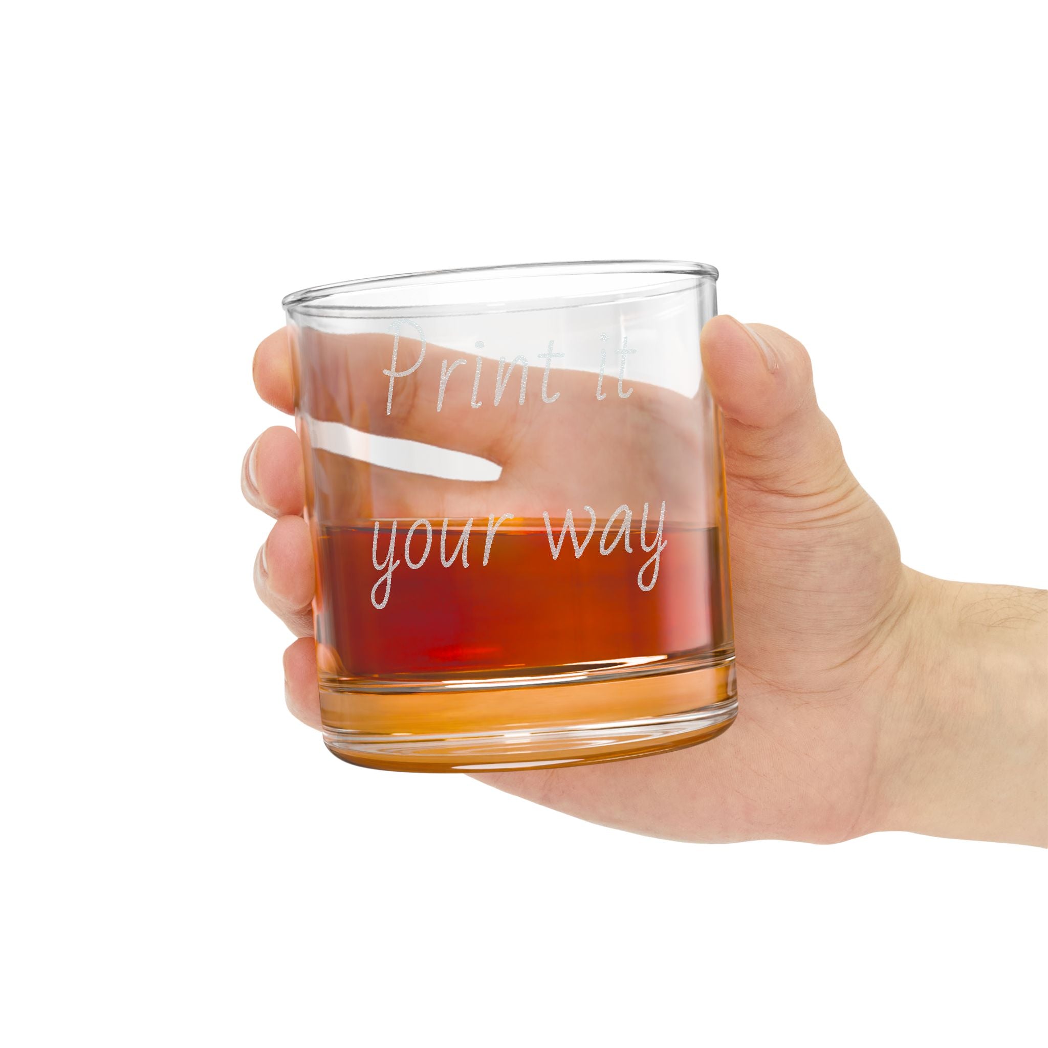 Personalized Rocks Glass - 10.5oz