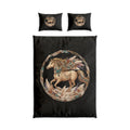 Unicorn Dream Cotton Duvet Cover Set — Boho Fantasy Bed Linen
