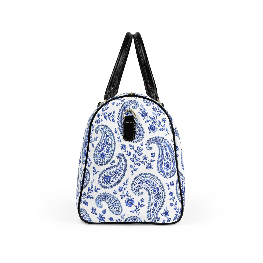 Faux Leather Travel Bag